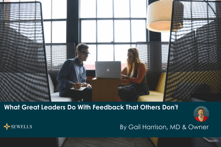 What Great Leaders Do With Feedback That Others Don’t